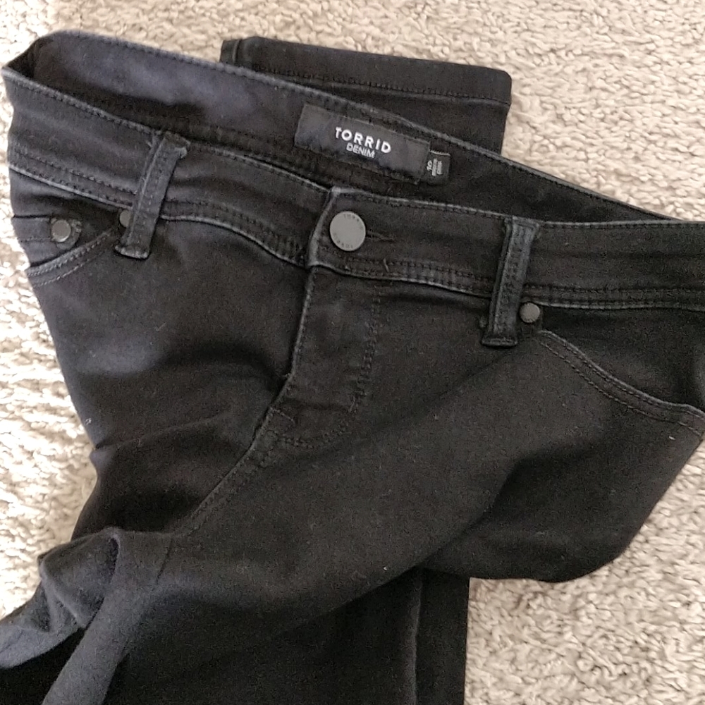 Torrid Denim Black Jeans